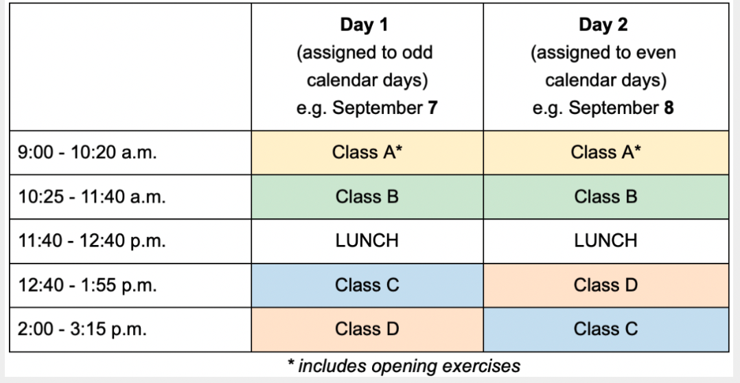 20242025 Academic Calendar